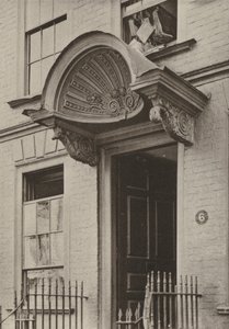 ブリストルのドアウェイ（モノクロ写真 作： William Galsworthy Davie