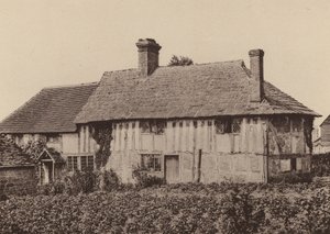 グレート・ドー・ファーム、ビリングスハースト、ウェスト・サセックス（モノクロ写真） 作： William Galsworthy Davie