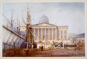 1864年、リバプールの税関・歳入庁ビル 作： William Gawin Herdman