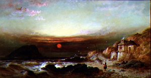 ウェンブリーから見たミューストーン・ロック 作： William Gibbons