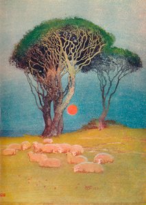 真夏の夜、1919年、1928年 作： William Giles