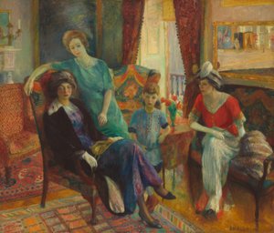 ファミリーグループ 作： William Glackens