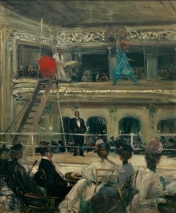 ハマースタインのルーフガーデン 作： William Glackens