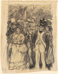 パパ、キャリー・ミー—テイク・ミー・アップ・イン・ユア・アームズ 作： William Glackens