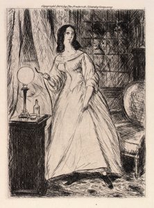 イエス、グッド・マンマ、イエス--あなたの銀のスプーンを閉じ込めておくわ 作： William Glackens