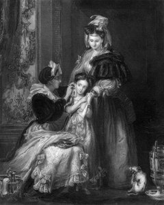 最初の耳リング、1849年。