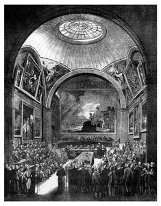 コモンカウンシル商工会議所、ギルドホール、ロンドン市、1886年。