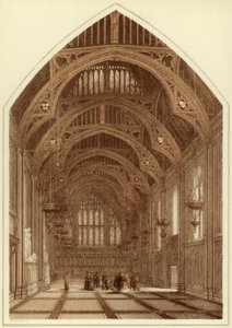 ギルドホールのインテリア、ロンドン市、1886 作： William Griggs