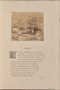 [釣り竿とリールを持った少年、イギリス]。 作： William Grundy
