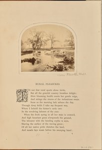 [水浸しの野原に牛がいる牧歌的な風景、イギリス]。 作： William Grundy