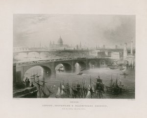 ロンドンの概観 作： William H. Bartlett