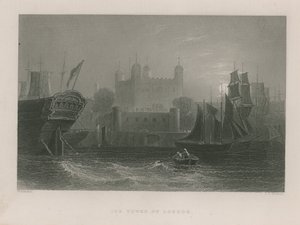 ロンドン塔 作： William H. Bartlett