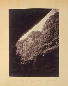 南向きのコロラド川、カナブウォッシュのカニョン 作： William H. Bell