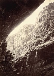 カナブ・ウォッシュのカノン、南を向いて、1872年。 作： William H. Bell