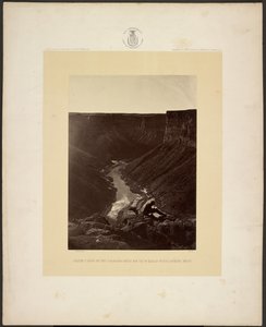 コロラド川グランド・キャニオン、カナブ・ウォッシュ河口、西方向 作： William H. Bell
