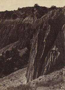 雨の彫刻、ソルトクリーク・カノン、ユタ州、1872年 作： William H. Bell