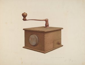 コーヒーグラインダー、1940年頃