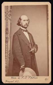ラファイエット・サビーン・フォスターの肖像 1806-1880年、1871年から1880年の間。