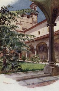 S マルコ回廊、フィレンツェ (カラー リソ) 作： William H. Parkinson