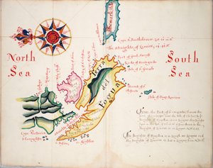 マゼラン海峡とル・メール海峡、南米太平洋岸 作： William Hack