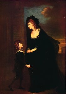 イザベラの悲劇、1784年、シドンズ夫人と息子