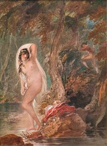 Musidora、c1788 1904 作： William Hamilton