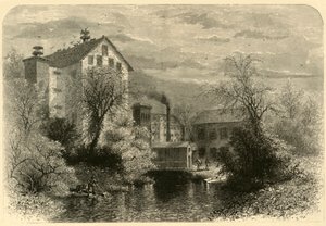 「ブラックストーン川のミルズ」、1872 年。