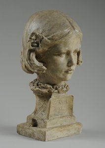 エルフリーダソーニークロフトの胸像、1909年 作： William Hamo Thornycroft