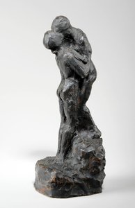 キスのためのマケット、1916年頃（塗られた石膏）（440230も参照）