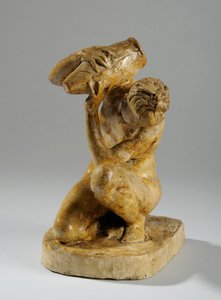 洗う女性の小像のためのマケット 作： William Hamo Thornycroft