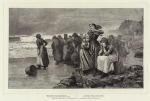 待っている女性 作： William Harris Weatherhead