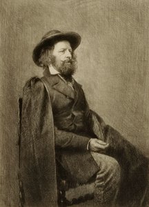 無題（座っている男性の肖像） 作： William Harry Warren Bicknell