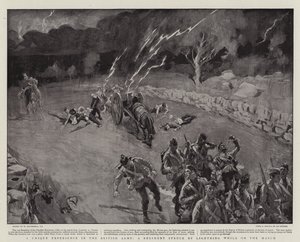 英国陸軍でのユニークな体験、3月中にライティングによって攻撃された連隊 作： William Hatherell