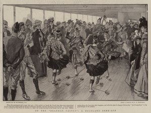 ブレーマー城、ハイランド見送り 作： William Hatherell