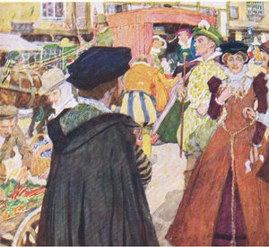 シェイクスピアは、マイマガジンpub.1922のLudgate Hillの愚か者たちの愚かなファッションに注目しています。