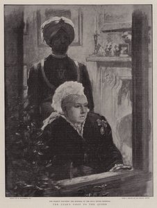 皇帝の女王の訪問 作： William Hatherell