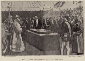 フランス大統領の皇帝の訪問 作： William Hatherell