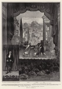 ウェストミンスタースクールでのラテンプレイ 作： William Hatherell