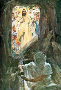 ラザロの蘇生 作： William Hatherell