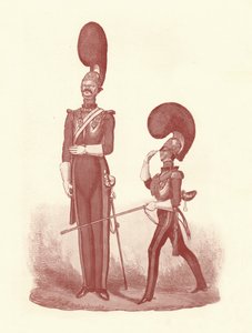 男と将校の違いを示す、1830-1840、1909
