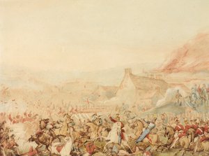 ウォータールーの戦い、1815年、1818年 作： William Heath