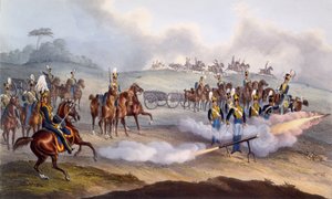 イギリス王立馬砲-ロケット部隊、1835年