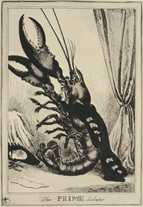 プライムロブスター、1828 作： William Heath