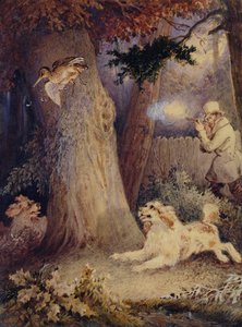 ウッドコックシューティング（紙とボディカラー） 作： William Heath
