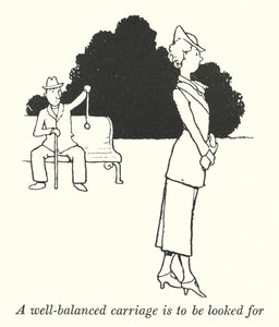 バランスのとれた馬車を求めて（リトグラフ 作： William Heath Robinson