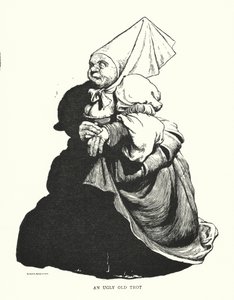 醜いオールドトロット（リトグラフ 作： William Heath Robinson
