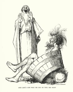 そして、なぜこんなに体を酷使するのかと問うた。 作： William Heath Robinson