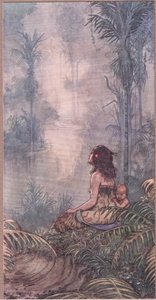 オークランド。最後に、最も孤独な、最も美しい、絶妙な、離れた 作： William Heath Robinson
