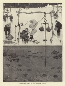 凍った北のハマグリ槍 作： William Heath Robinson