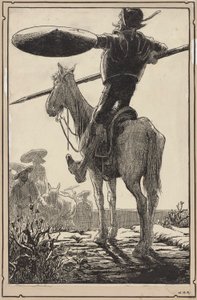 ドン・キホーテ 作： William Heath Robinson